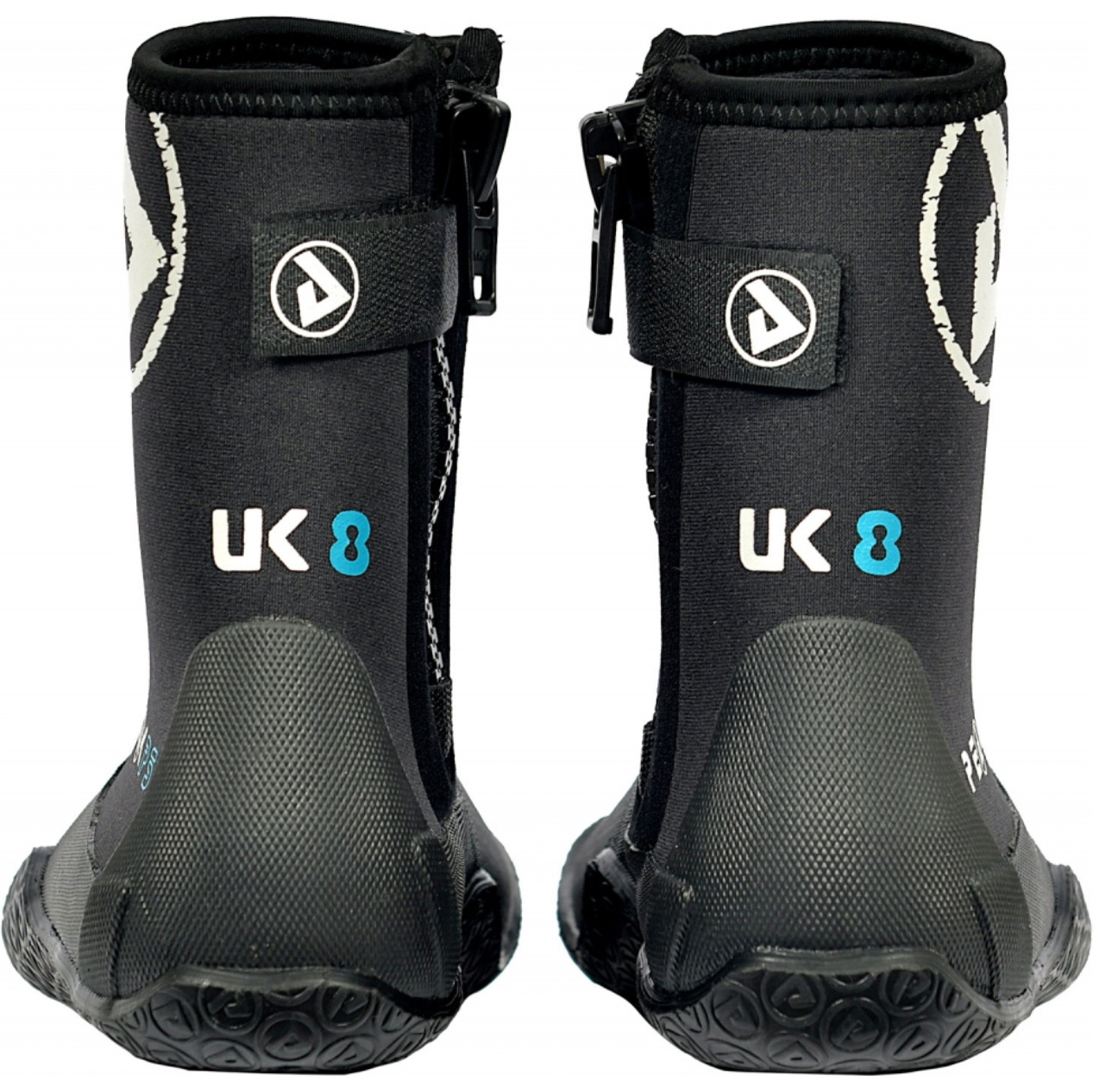 2026 Peak PS Zip Kayak Boots 26ZB - Black